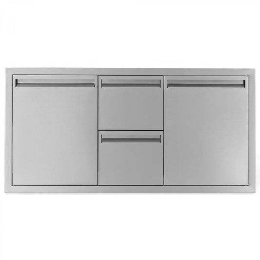 42″ DOOR/DRAWER COMBO  WITH TRASH ROLLOUT